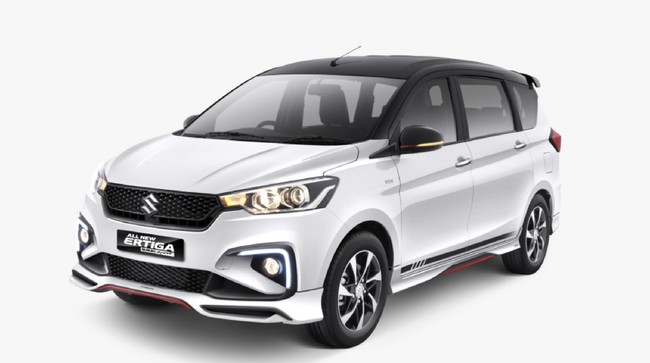 Ertiga Suzuki Sport FF menyapa pengunjung Gaikindo Indonesia International Auto Show (GIIAS), Kamis (11/11).