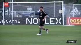 VIDEO: Meski Cidera, Messi Latihan Bersama Timnas Argentina