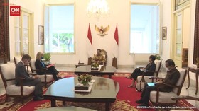 VIDEO: Jokowi Terima Menlu Inggris, Bahas Pasar Karbon Hingga Vaksin