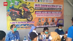 VIDEO: Motor Baru Untuk  Warga Beruntung Yang Mau Divaksinasi