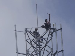 Pengakuan 2 Pemuda yang Viral Panjat Tower Setinggi 50 Meter Demi Konten YouTube