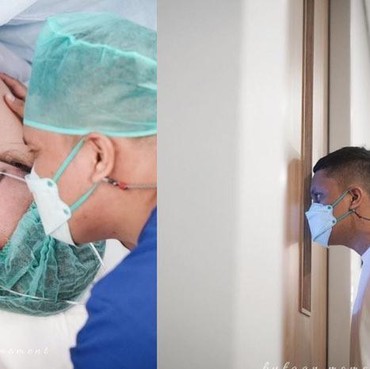 6 Momen Haru Tiara Pangestika Istri Arief Muhammad Lahirkan Anak ke-2