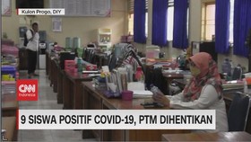 VIDEO: 9 Siswa Positif Covid-19, PTM Dihentikan