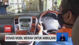 VIDEO: Donasi Mobil Mewah untuk Ambulans