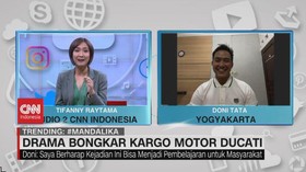 VIDEO: Drama Bongkar Kargo Motor Ducati