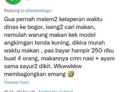 Kena Getok Harga, Netizen Bayar Rp 250 Ribu untuk Makan Angkringan