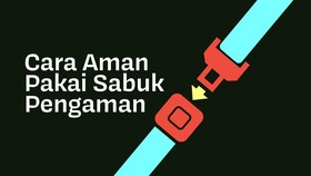 INFOGRAFIS: Cara Aman Pakai Sabuk Pengaman