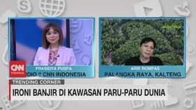 VIDEO: Ironi Banjir di Kawasan Paru-Paru Dunia