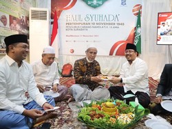Ketua Gerindra Jatim Bersama Kiai PCNU Surabaya Doa Bersama Untuk Pahlawan