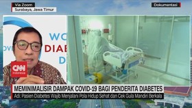 VIDEO: Minimalisir Dampak Covid-19 Bagi Penderita Diabetes
