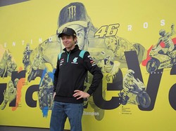 Ekspresi Rossi Saat Disanjung Quartararo di Depan Pembalap Lain