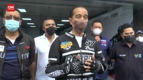 VIDEO: Komentar Jokowi Setelah Jajal di Sirkuit Mandalika