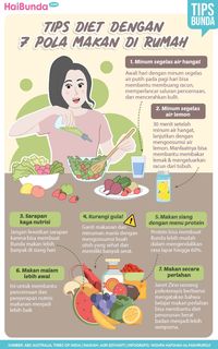 Tips Diet Dengan Pola Makan Rumahan