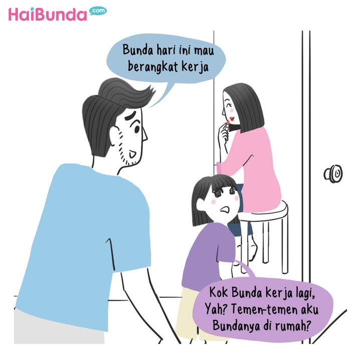Komik Kok Bunda Kerja?