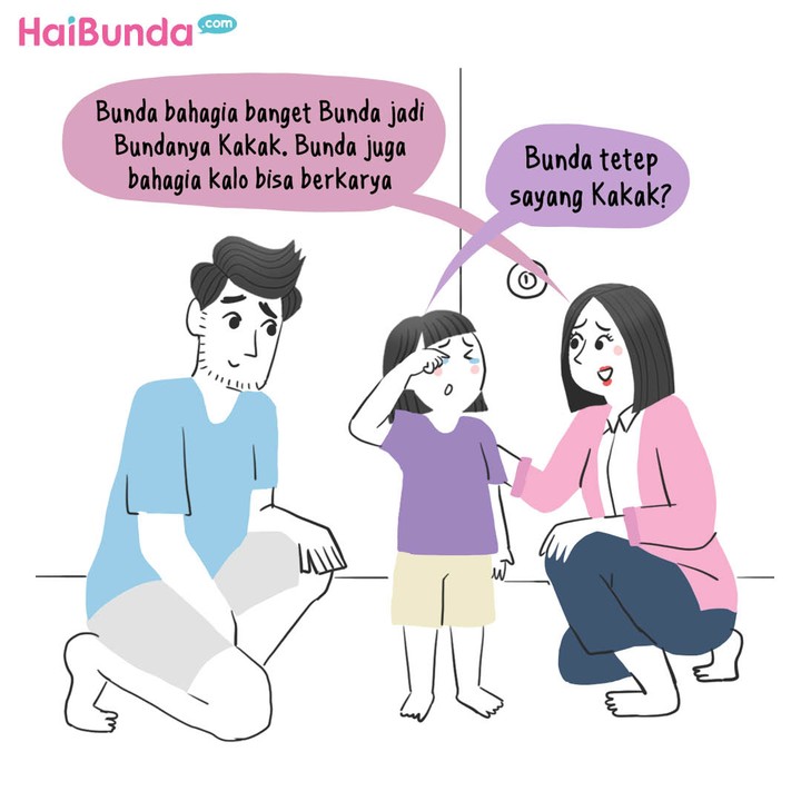 Komik Kok Bunda Kerja?
