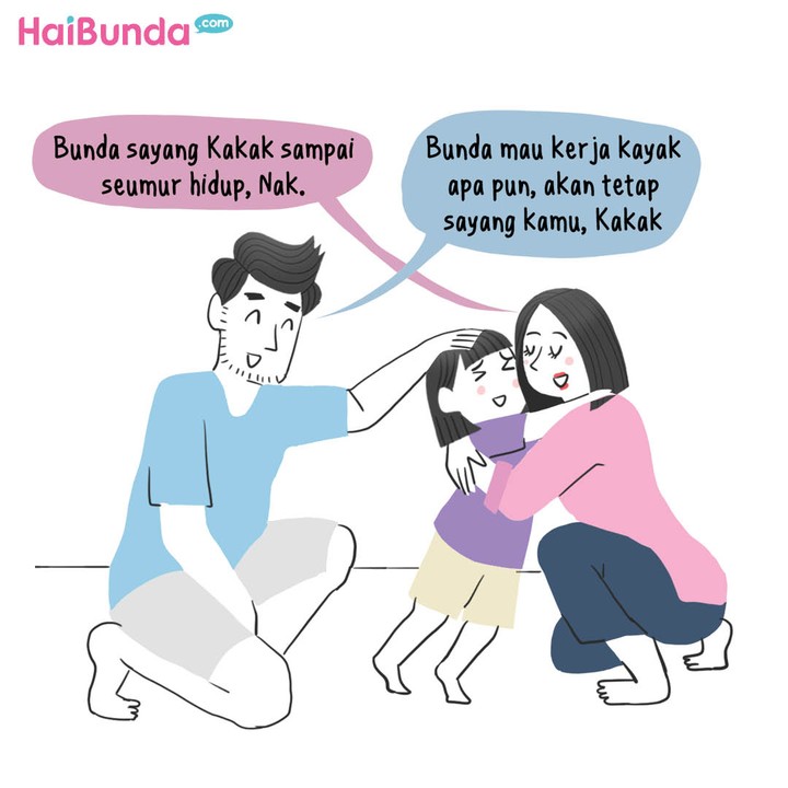 Komik Kok Bunda Kerja?