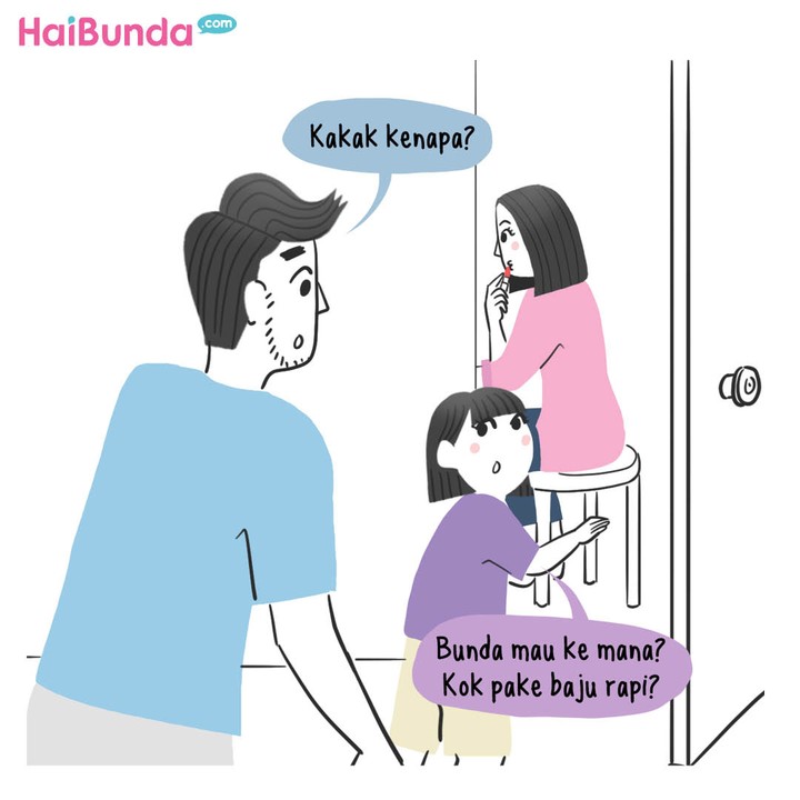 Komik Kok Bunda Kerja?