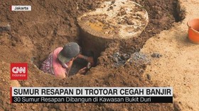 VIDEO:  di Trotoar Cegah Banjir