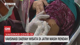 VIDEO: Vaksinasi Daerah Wisata di Jatim Masih Rendah