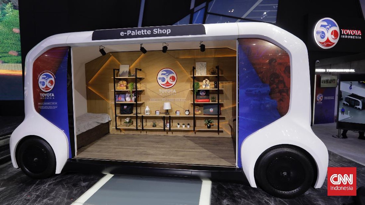 FOTO: Deretan Mobil Konsep Nan Futuristik di GIIAS 2021