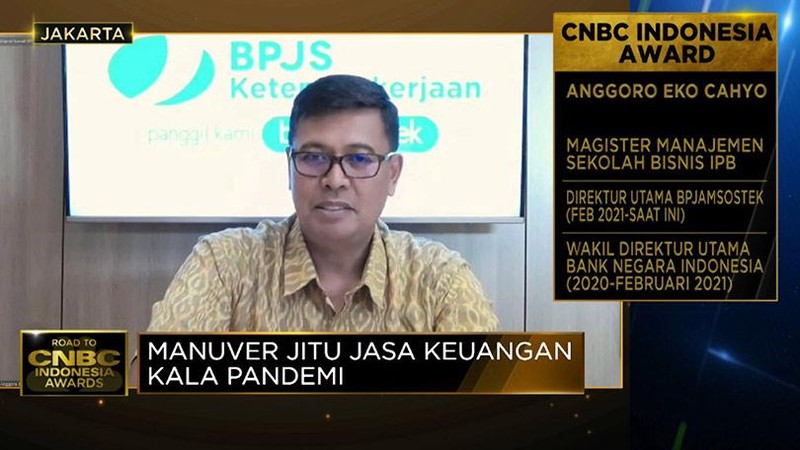 BPJS Ketenagakerjaan (BP JAMSOSTEK) dinobatkan menjadi ESG Investment Strategy of The Year pada CNBC Indonesia Awards 2021 'The Most Inspiring Financial Companies'.