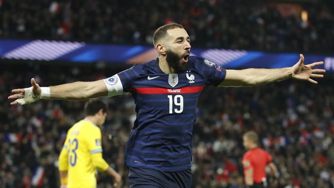 Benzema Tolak Undangan Macron ke Final Piala Dunia 2022