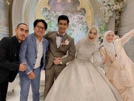 Usai Kasus Selingkuh, Nissa Sabyan & Ayus Hadiri Pernikahan Ricis-Ryan Bersama