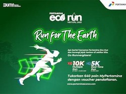 Kembali Digelar, Pertamina Eco Run 2021 Bakal Berlangsung Virtual