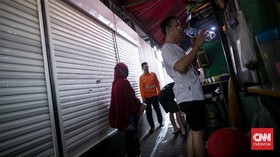 FOTO: Ruko untuk UMKM di Stasiun Gondangdia