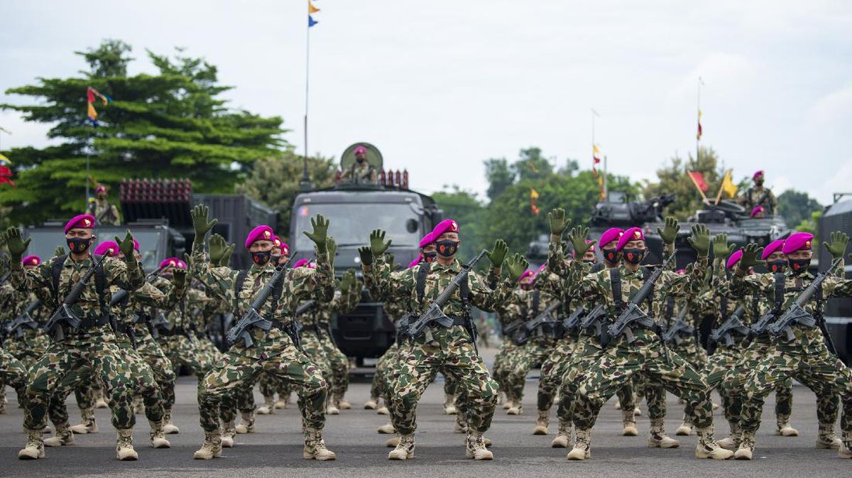 Rebut 56 Markas OPM, Satgas Marinir di Papua Dapat Penghargaan KSAL