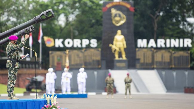KSAL Pimpin Sertijab, Mayjen Endi Supardi Jadi Komandan Korps Marinir