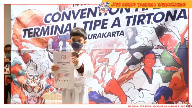Aksi Jan Ethes Jadi Juara Taekwondo Passiontoprofit