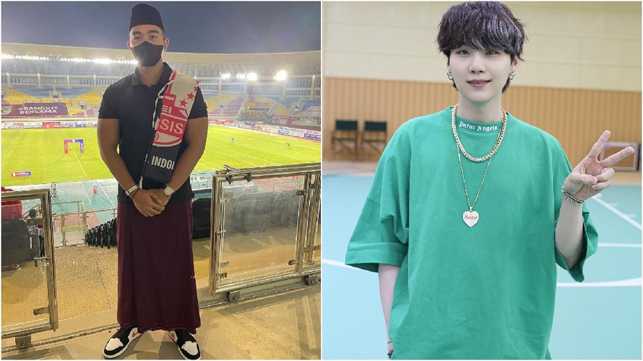 Kaesang Pangarep dan Suga BTS