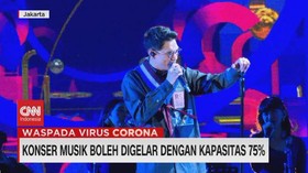 VIDEO: Konser Musik Boleh Digelar dengan Kapasitas 75%