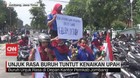 VIDEO: Unjuk Rasa Buruh Tuntut Kenaikan Upah