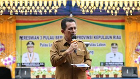Gubernur Resmi Operasikan Genset dan Jaringan Listrik di 3 Pulau Batam