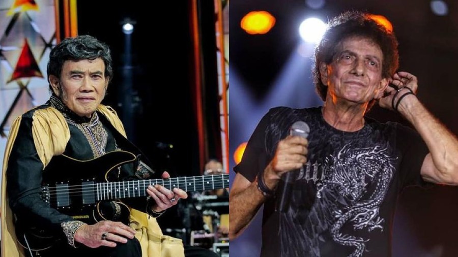 Rhoma Irama dan Ahmad Albar Rhoma Irama dan Ahmad Albar
