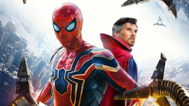 Penampilan Doctor Strange di Poster Baru Spider-Man: No Way Home