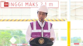 VIDEO: Jokowi Resmikan Jalan Tol Serang-Panimbang