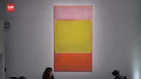 VIDEO: Lukisan Abstrak Tiga Warna Rothko Laku Rp1,1 Triliun