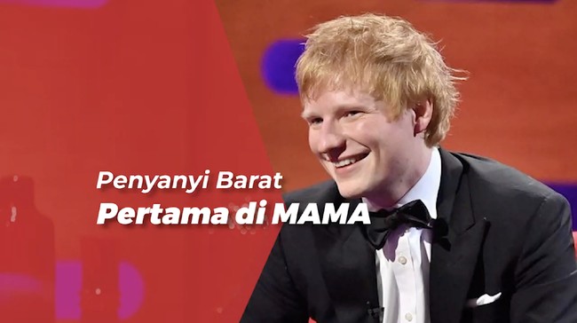 Ed Sheeran Dipastikan Tampil di MAMA 2021, Bakal Kolaborasi Bareng BTS?