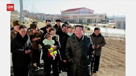 VIDEO: Mucul Lagi ke Publik, Kim Jong-un Kunjungi Kota Dekat China