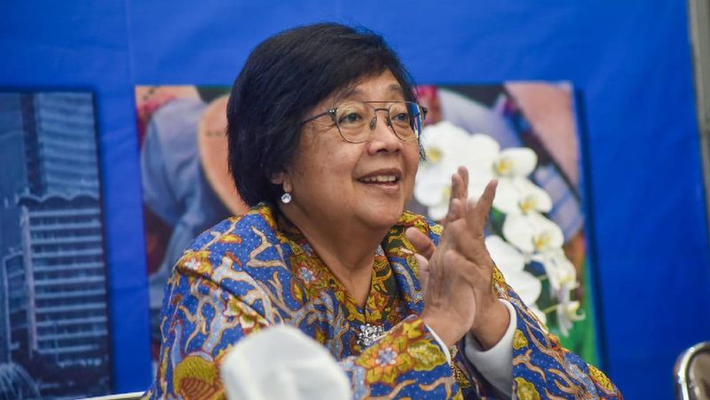 Menteri Transisi Ekologi Italia Roberto Cingolani memimpin rapat putaran akhir sesi Resource Efficiency Dialogue kepemimpinan