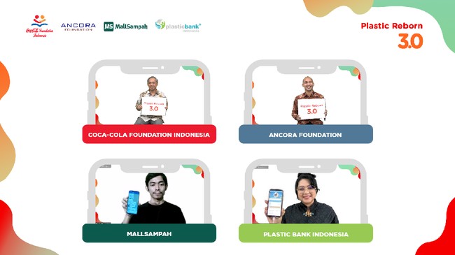 Coca-Cola Foundation Indonesia (CCFI) berkolaborasi dengan Ancora Foundation, Plastic Bank Indonesia dan Mall Sampah melaksanakan program Plastic Reborn 3.0.