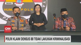 VIDEO: Polri Klaim Densus 88 Tidak Lakukan Kriminalisasi