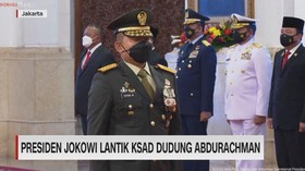 VIDEO: Presiden Jokowi Lantik KSAD Dudung Abdurachman