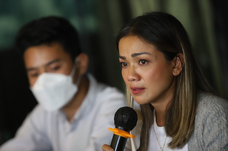 Nirina Zubir jumpa pers soal mafia tanah.