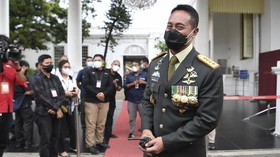 Andika Perkasa Lapor Ma'ruf Amin soal Kebijakan Baru di Papua