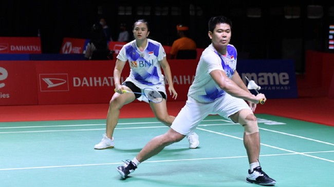 Praveen Jordan/Melati Daeva Oktavianti melangkah ke semifinal Badminton Asia Championship (BAC) 2022 di Muntinlupa Sports Complex, Filipina, Jumat (29/4).