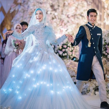 5 Pasangan Artis Indonesia Ini Gelar Pernikahan Mewah di Tahun 2021, Cek Daftarnya di Sini...